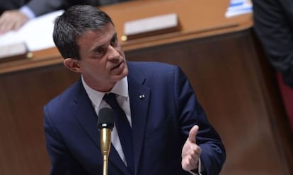 El primer ministro francés, Manuel Valls, este miércoles.