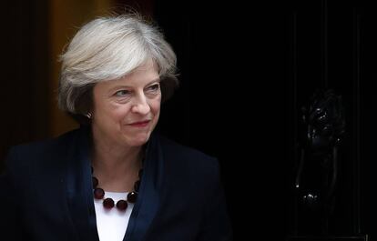 La primera ministra británica, Theresa May.