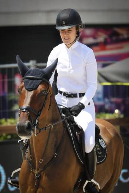 Marta Ortega compitiendo en Montecarlo en 2016.