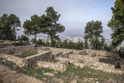 Yacimiento de La Bastida de les Alcusses, en Moixent.