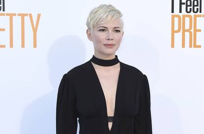 La actriz Michelle Williams durante un acto en Los Ángeles el pasado mes de abril.