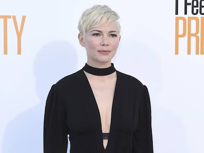 La actriz Michelle Williams durante un acto en Los Ángeles el pasado mes de abril.