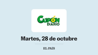 Cupón diario ONCE comprobar sorteo del martes 28 de octubre de 2025