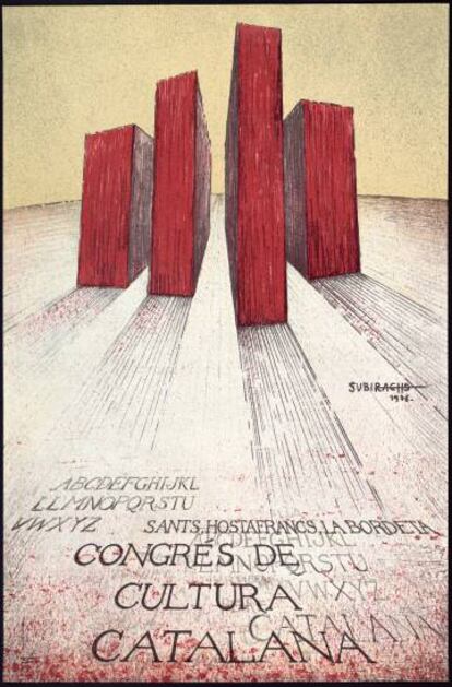 Cartell de Subirachs (1976).