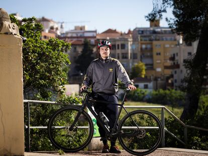 Javier Pérez, uno de los 'riders' de Glovo dados de alta tras una investigación de Inspección.