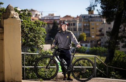 Javier Pérez, uno de los 'riders' de Glovo dados de alta tras una investigación de Inspección.