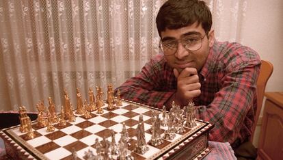 Viswanathan Anand en 2001.