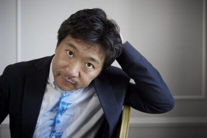 El cineasta Hirokazu Kore-eda, el pasado septiembre, en San Sebasti&aacute;n. 