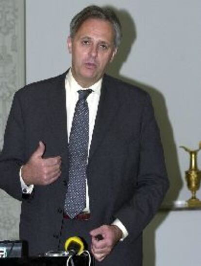 Mark Malloch-Brown, administrador del PNUD, ayer en Madrid.