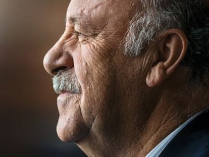 O treinador Vicente del Bosque.