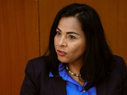 La fiscal general de Guerrero, Sandra Luz Valdovinos.