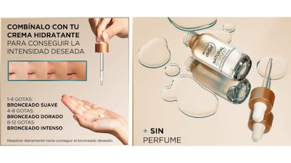 Estas gotas autobronceadoras de Garnier​ ofrecen un acabado natural y luminoso.