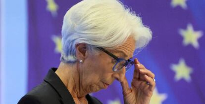 La presidenta del BCE, Christine Lagarde