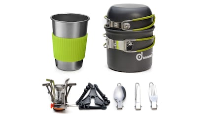 Kit de utensilios de cocina para camping Odoland