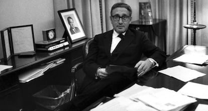 Kissinger, en la Casa Blanca en 1971. 