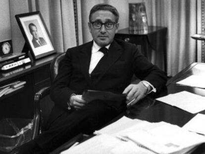 Kissinger, en la Casa Blanca en 1971. 
