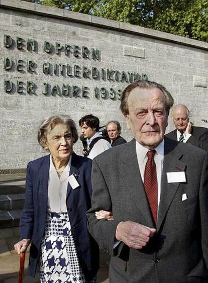 Los Von Boecelager en el 60º aniversario de la Operación Walkiria.