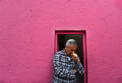 Martín Luque en la Casa Gilardi.