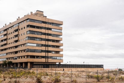 
Edificios residenciales de Seseña construidos por Paco el Pocero que ahora están llenos de nuevos vecinos. 
