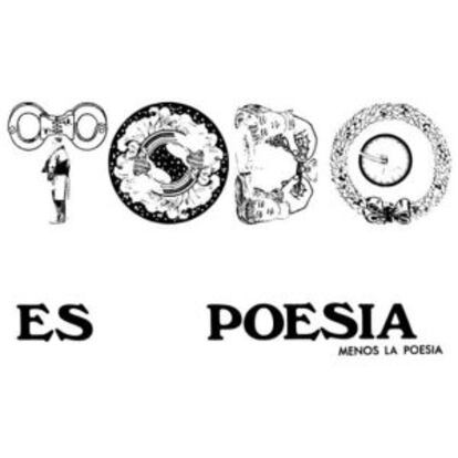 Poema visual de Nicanor Parra.