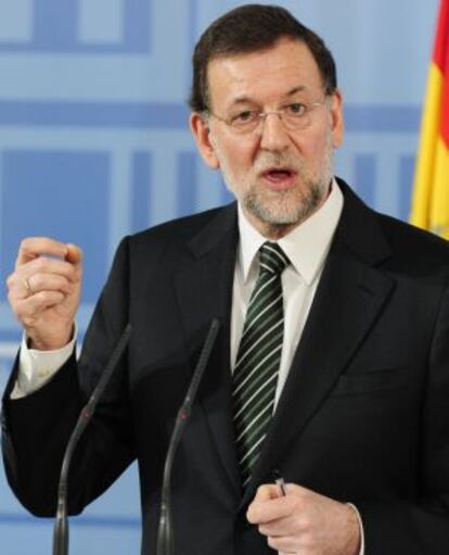 El presidente del Gobierno, Mariano Rajoy.