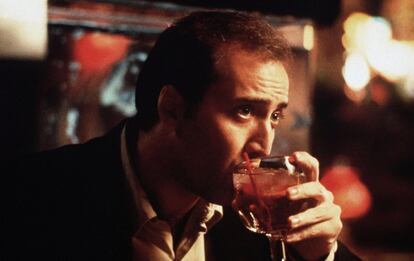 Nicolas Cage en 'Leaving Las Vegas' de Mike Figgis.