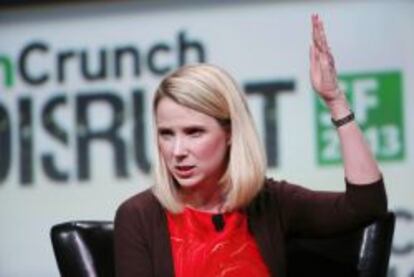 Marissa Mayer, consejera delegada de Yahoo. 