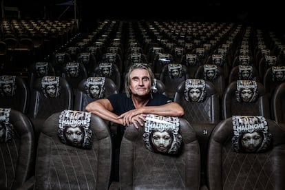 Nacho Cano, en la carpa de 'Malinche', en IFEMA de Madrid.