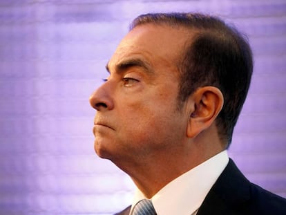 Expresidente de Renault, Carlos Ghosn.