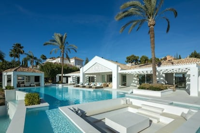 Una de las viviendas de lujo comercializadas por la inmobiliaria 3SA State en Marbella.
