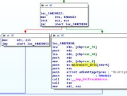 C&oacute;digos de las dos versiones de Duqu ofrecidos por Symantec.