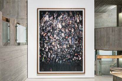 Imagen de la instalación en la Hayward Gallery de Londres