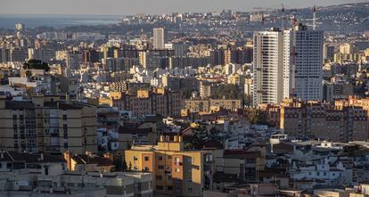 Vista panorámica de la ciudad de Málaga