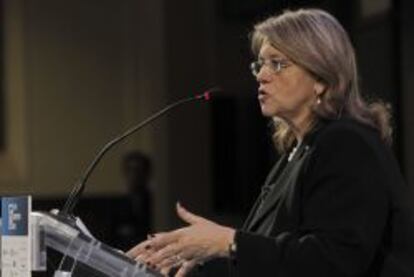 La presidenta de la CNMV, Elvira Rodríguez.