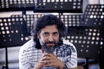 El cantaor Arcángel, el pasado 3 de mayo en el Teatro Real, en Madrid.
