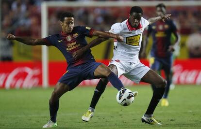 Thiago Alcántara, durante el partido