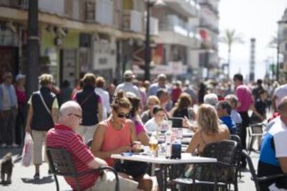 Terrazas en Benidorm.