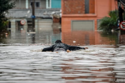 Porto Alegre Brasil inundaciones