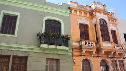 Fachadas de la Ciudad Vieja.