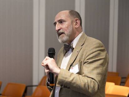 El experto de la FAO Juan Carlos Garc&iacute;a y Cebolla, en el curso.