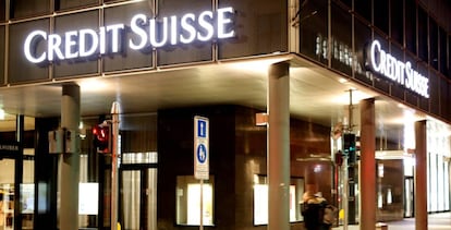 Sucursal de Credit Suisse, en Basilea (Suiza).