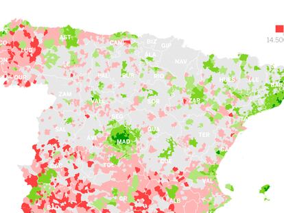 Buscador | Matadepera y  Pozuelo de Alarcón, los municipios más ricos de España. Encuentre la renta media de su localidad