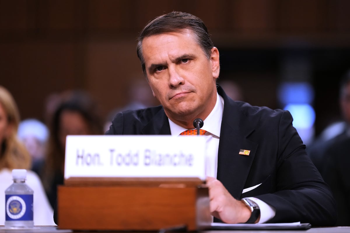 Todd Blanche supera el gran escollo del Congreso para convertirse en fiscal general de Estados Unidos