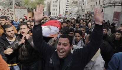 Funeral de Raed Zeiter en Nablus.