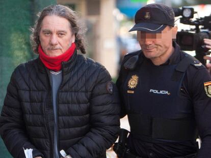 Sito Miñanco, llega a la Audiencia de Pontevedra.