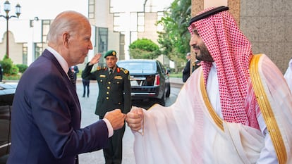 Joe Biden en Saudi Arabia