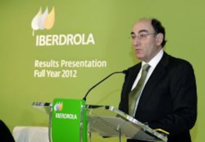 El presidente de Iberdrola, Ignacio S&aacute;nchez Gal&aacute;n. 