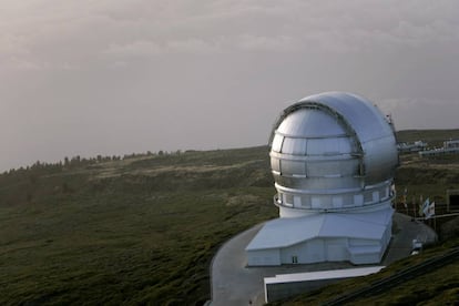 El Gran Telescopio Canarias está situado en el observatorio de Roque de los Muchachos, en la isla canaria de La Palma.