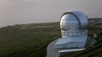 El Gran Telescopio Canarias est&aacute; situado en el observatorio de Roque de los Muchachos, en la isla canaria de La Palma. 