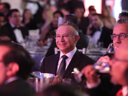 Raymundo Martínez, durante una ceremonia en Ciudad de México, en una imagen compartida en sus redes sociales en noviembre de 2023.